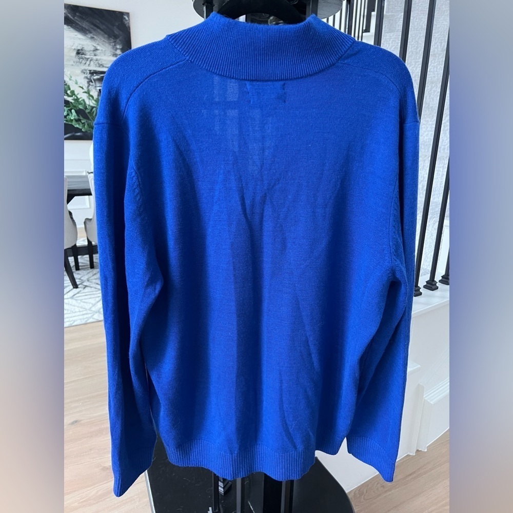 Lands End Men’s 100% Wool Pullover - Picture 4 of 4